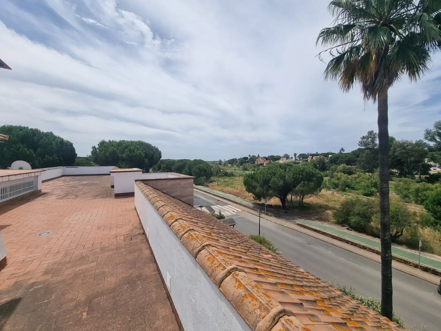 Vista exterior de Casa o chalet en venta en Aljaraque con Jardín privado, Terraza y Trastero