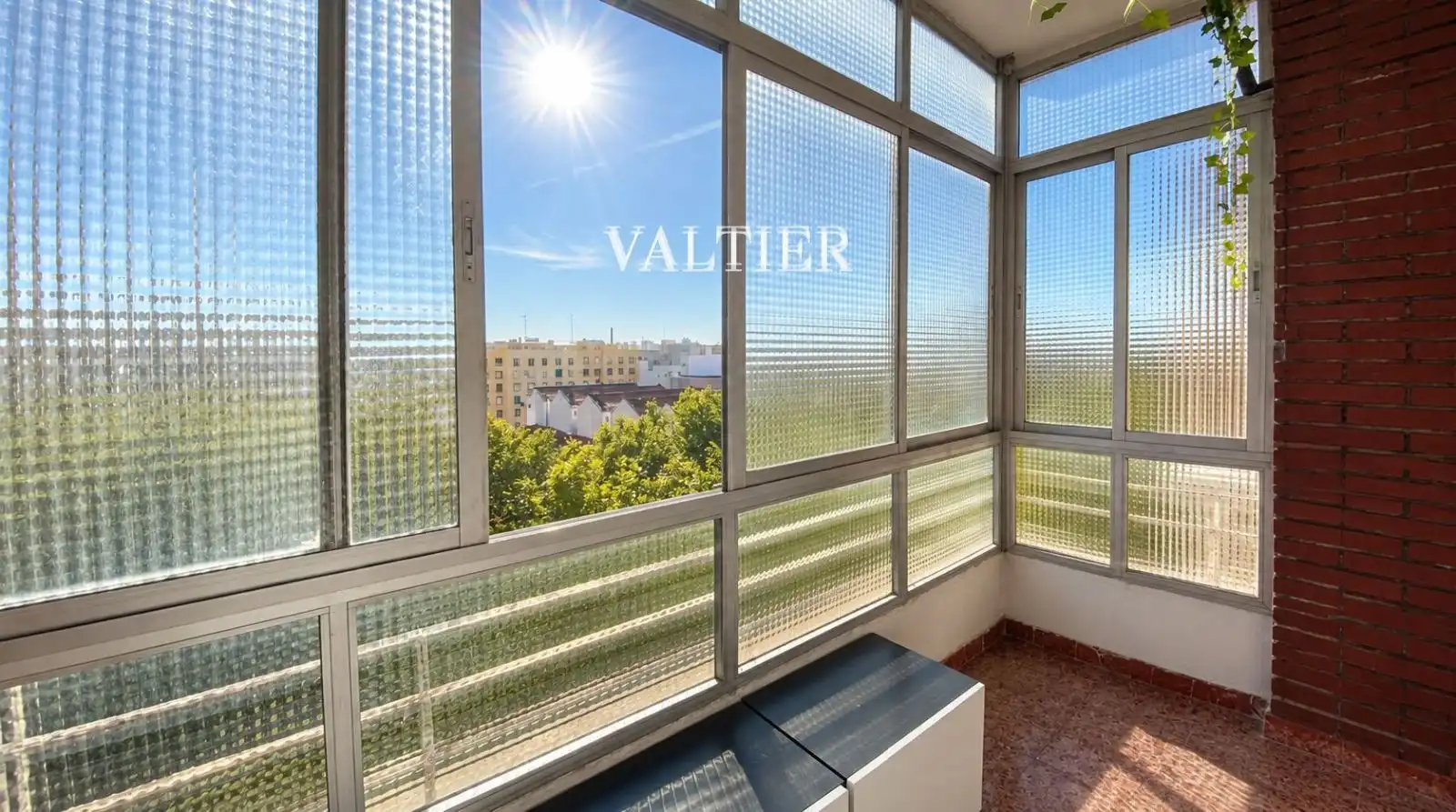Terrasse von Wohnung zur Miete in Arganzuela