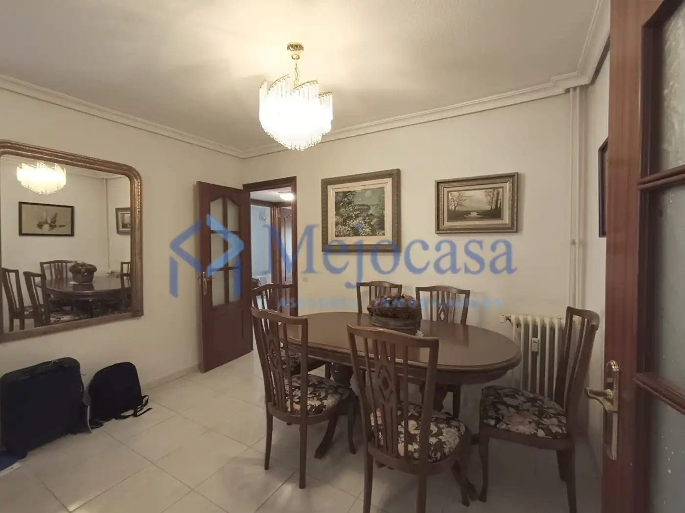 Comedor de Piso en venta en Madrid con Calefacción, Jardín privado y Terraza
