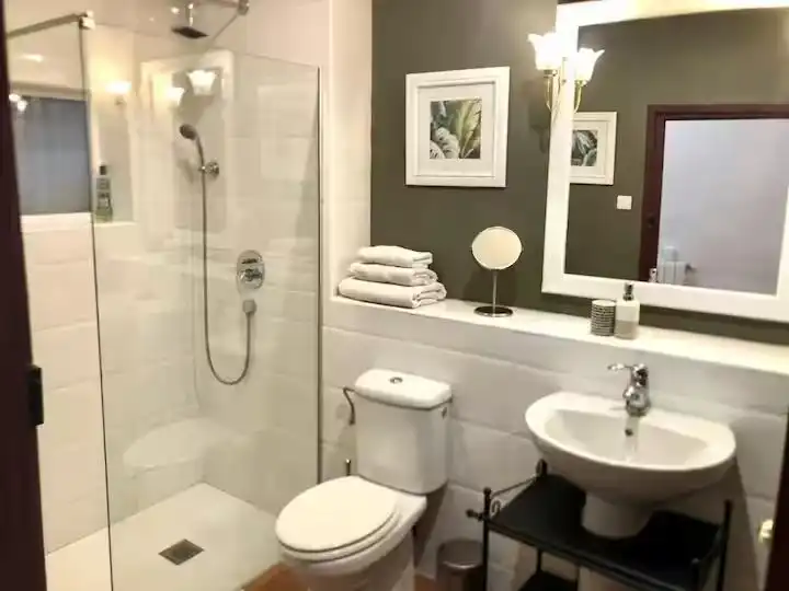 Bathroom of Flat for rent in Algar de Palància  with Heating, Terrace and Furnished