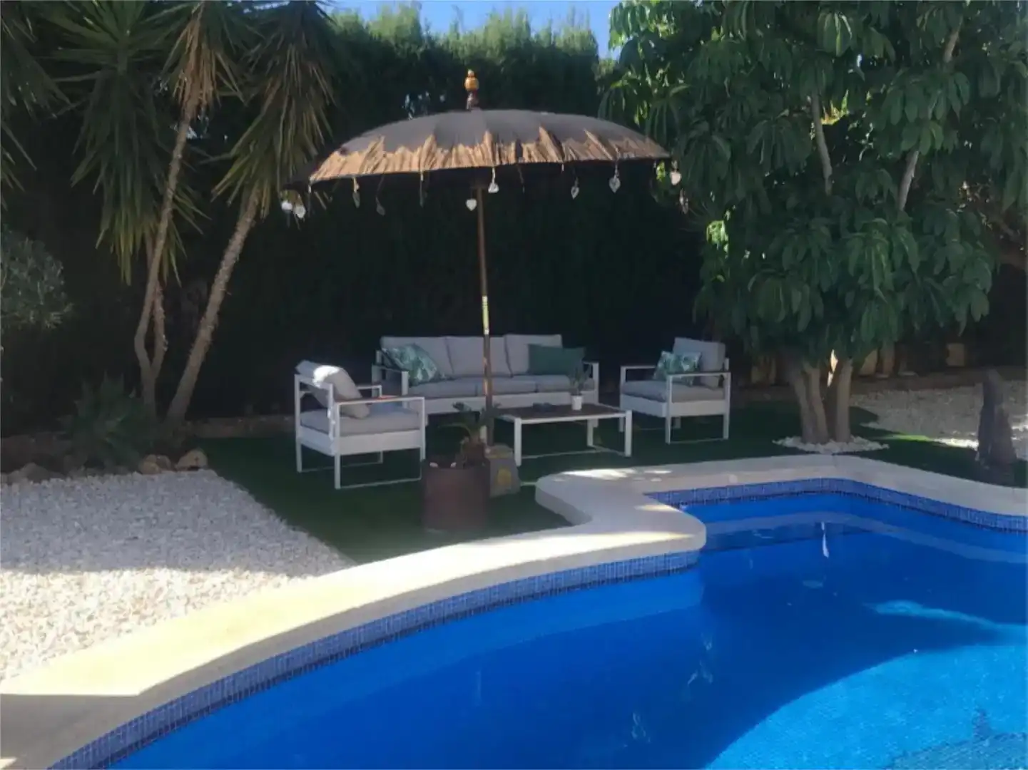 Terraza de Casa o chalet en venta en La Nucia con Aire acondicionado, Piscina y Balcón
