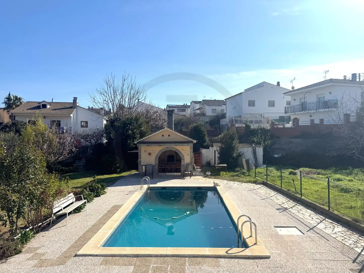 Swimming pool of Houses for sale in Vacarisses  with Air Conditioner, Heating and Private garden