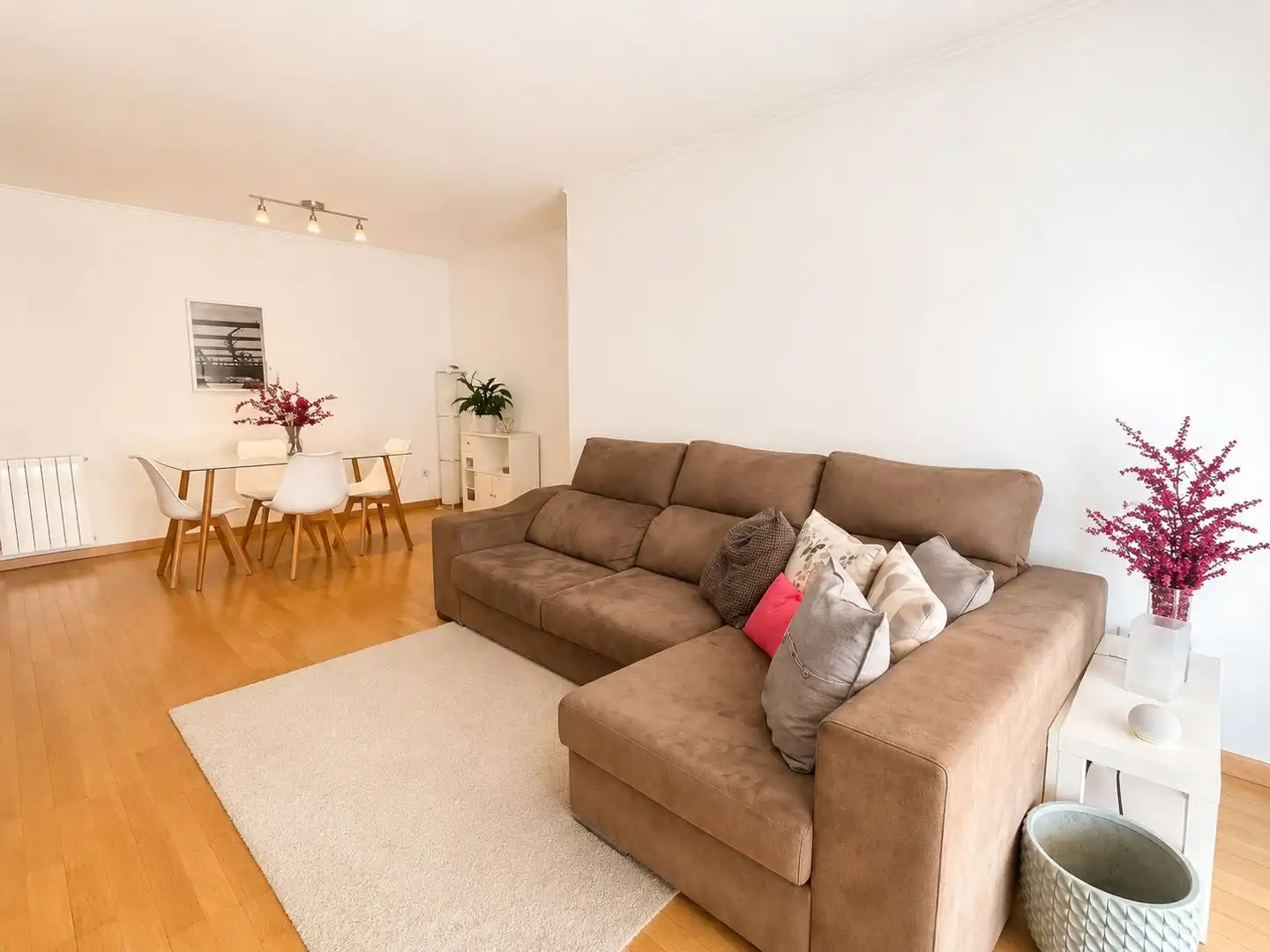 Living room of Flat for sale in Mataró  with Air Conditioner, Heating and Parquet flooring
