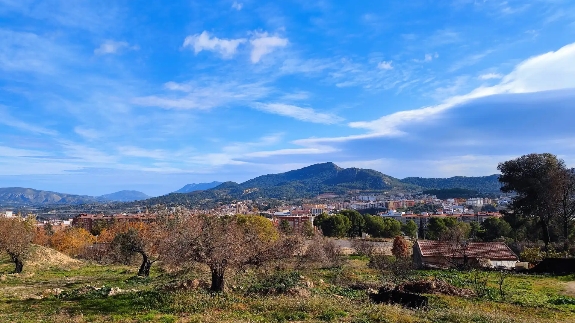 Vista exterior de Casa adosada en venda en Alcoy / Alcoi amb Aire condicionat, Jardí privat i Traster
