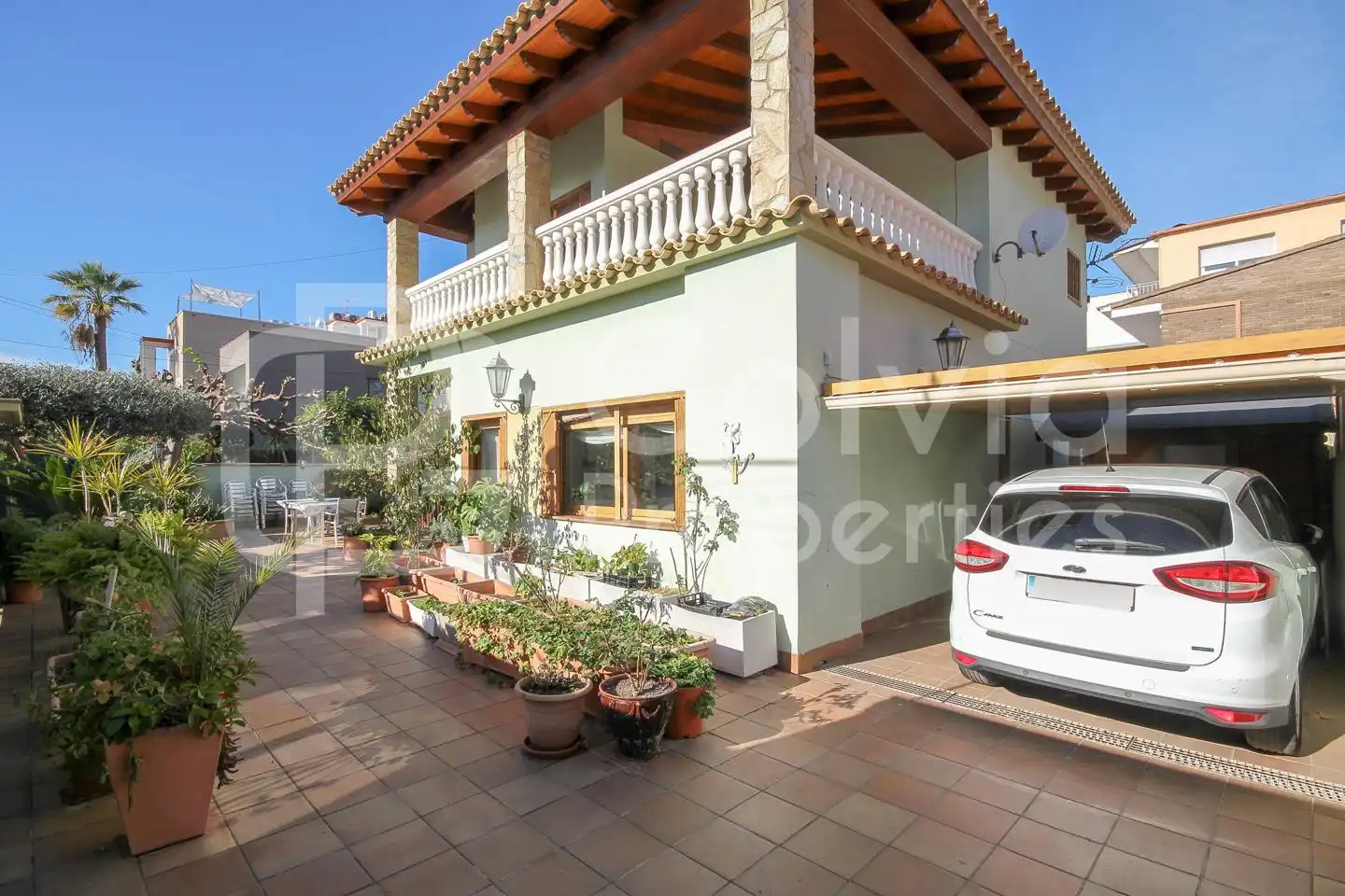 Vista exterior de Casa o chalet en venta en Castelldefels con Aire acondicionado, Calefacción y Jardín privado