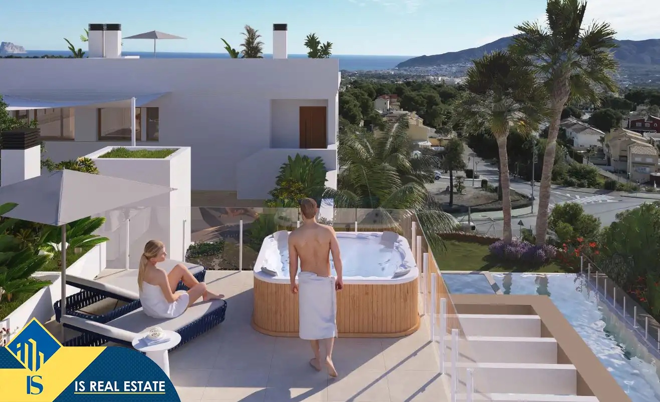 Habitación de Casa o chalet en venta en La Nucia con Terraza y Piscina