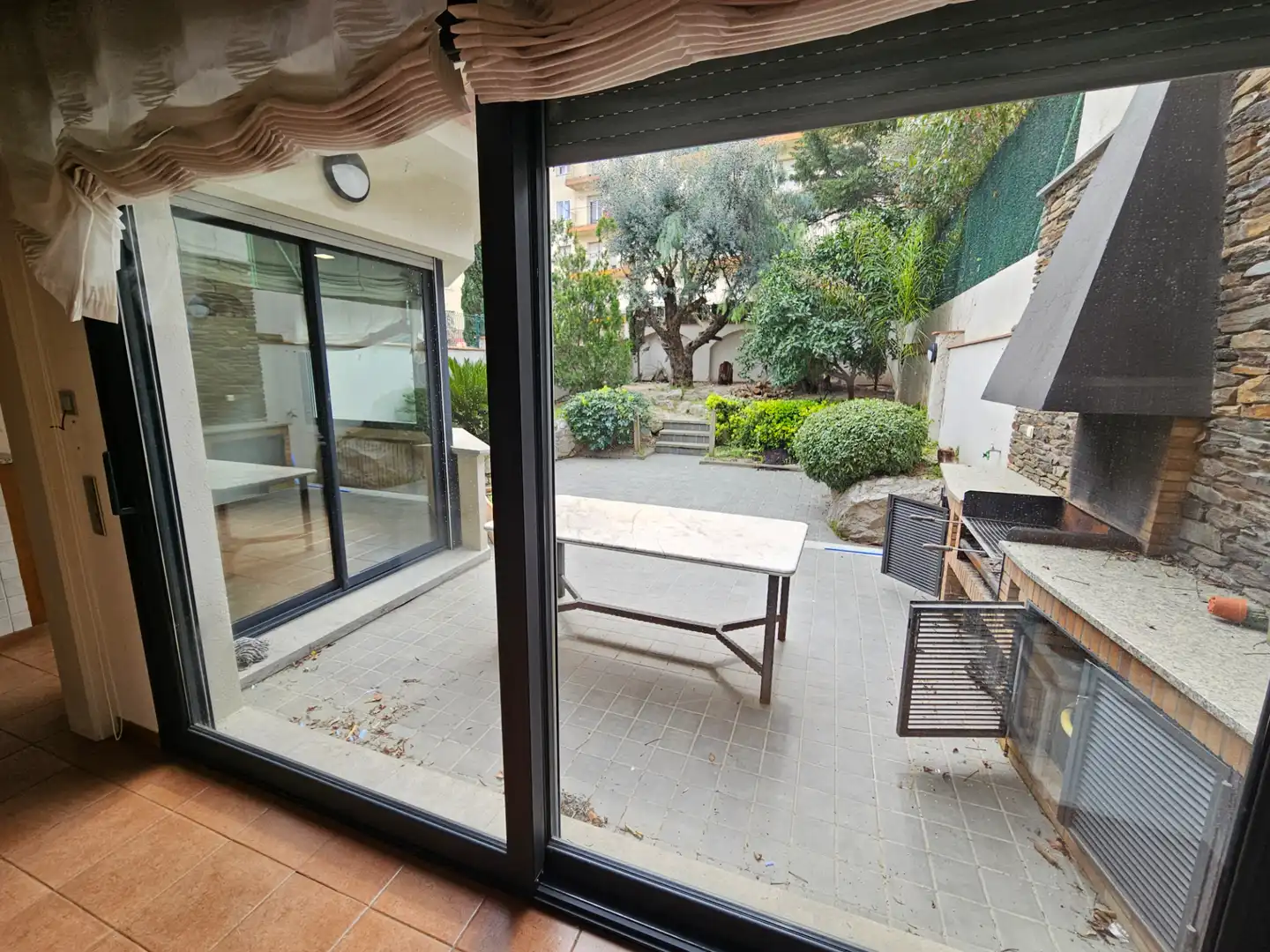 Terraza de Casa adosada de alquiler en Figueres con Calefacción, Jardín privado y Terraza