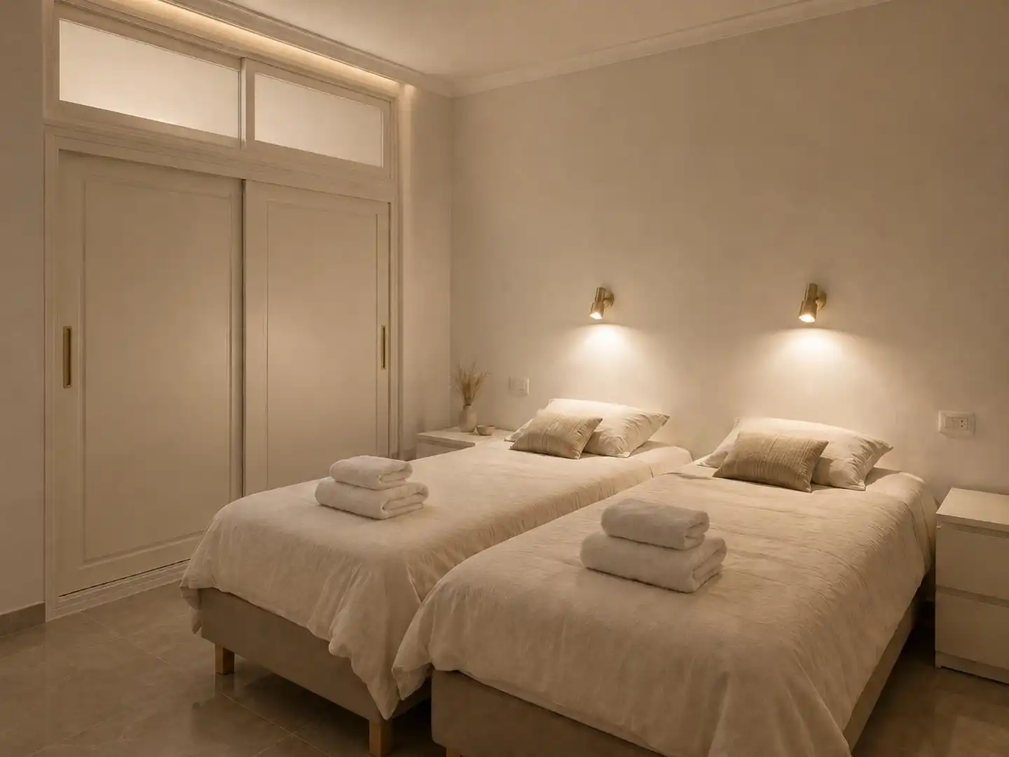 Dormitori de Apartament en venda en Adeje amb Jardí privat, Terrassa i Piscina comunitària