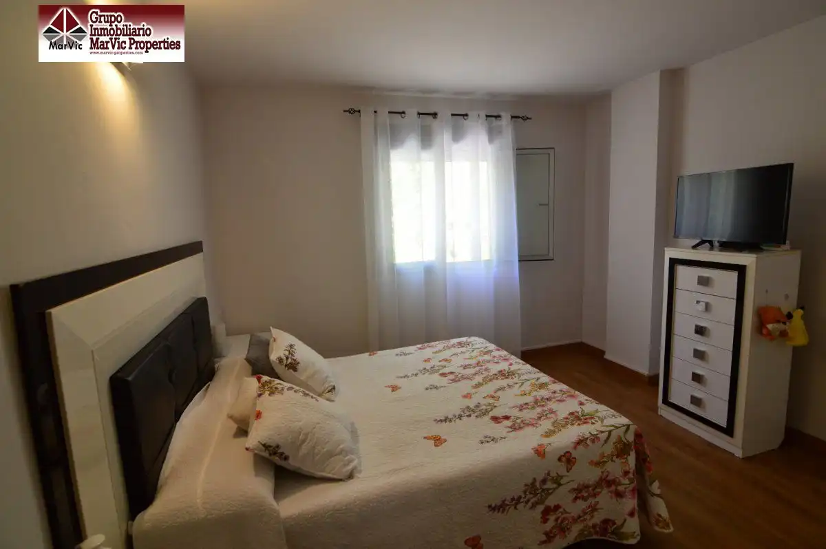 Schlafzimmer von Erdgeschoss zum Verkauf in Altea mit Privatgarten, Möbliert und Gemeinschaftspool