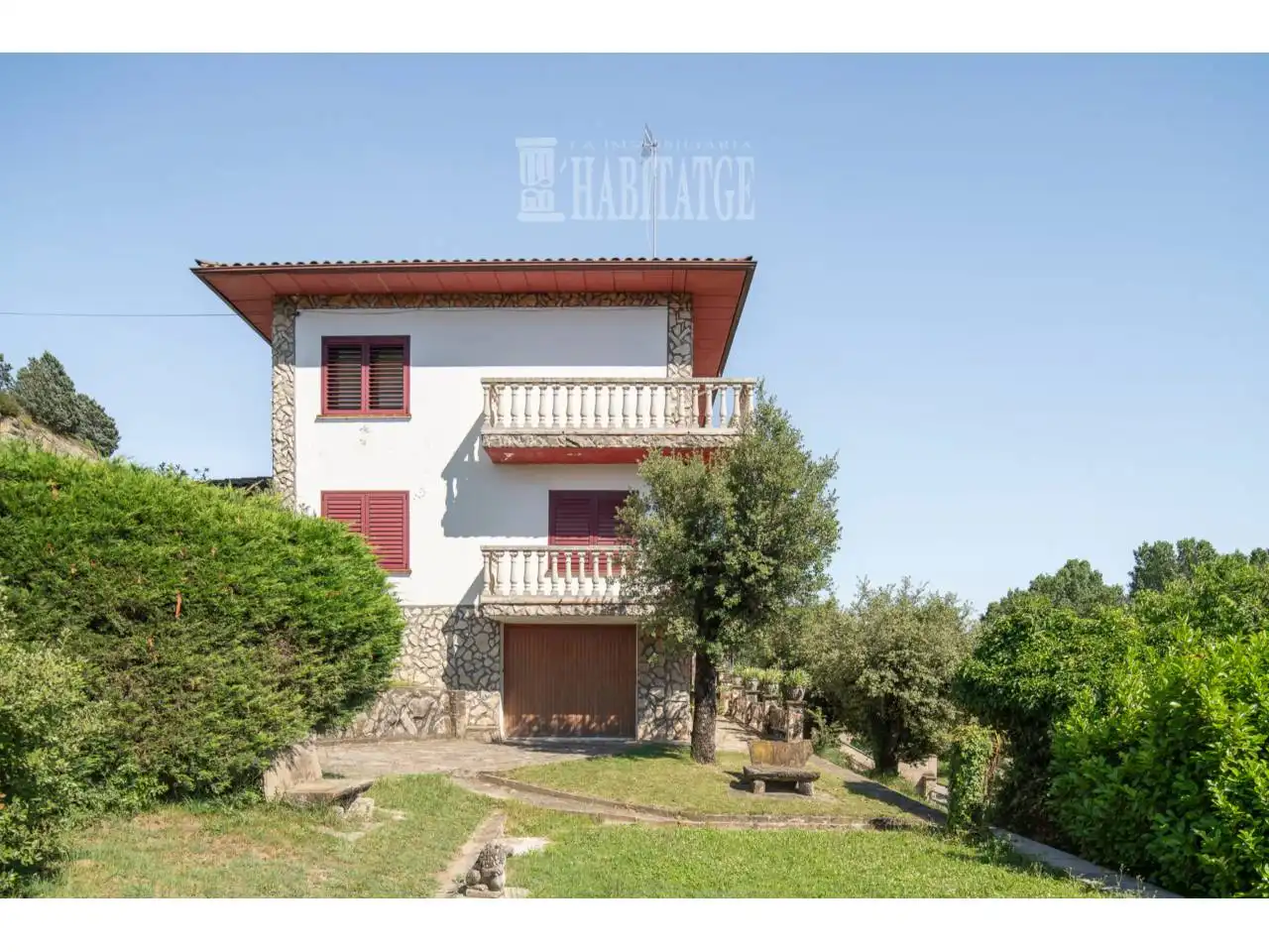 Vista exterior de Casa o xalet en venda en Les Masies de Voltregà amb Calefacció i Jardí privat