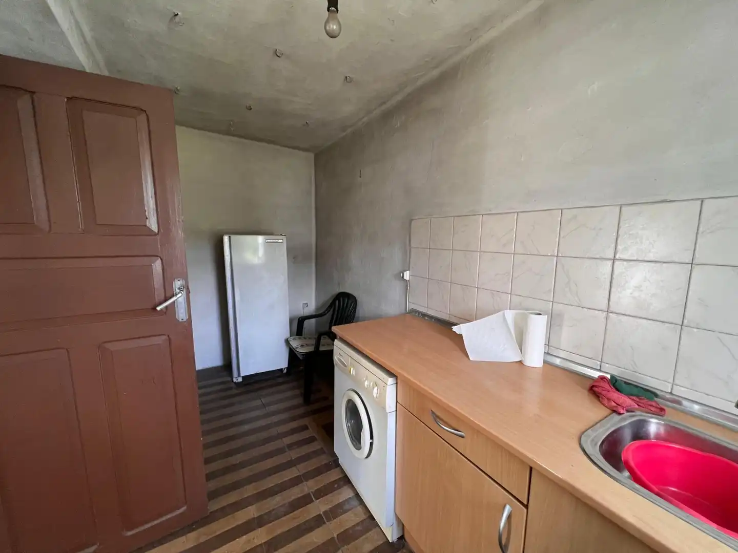 Cuina de Casa o xalet en venda en Anue amb Jardí privat i Traster