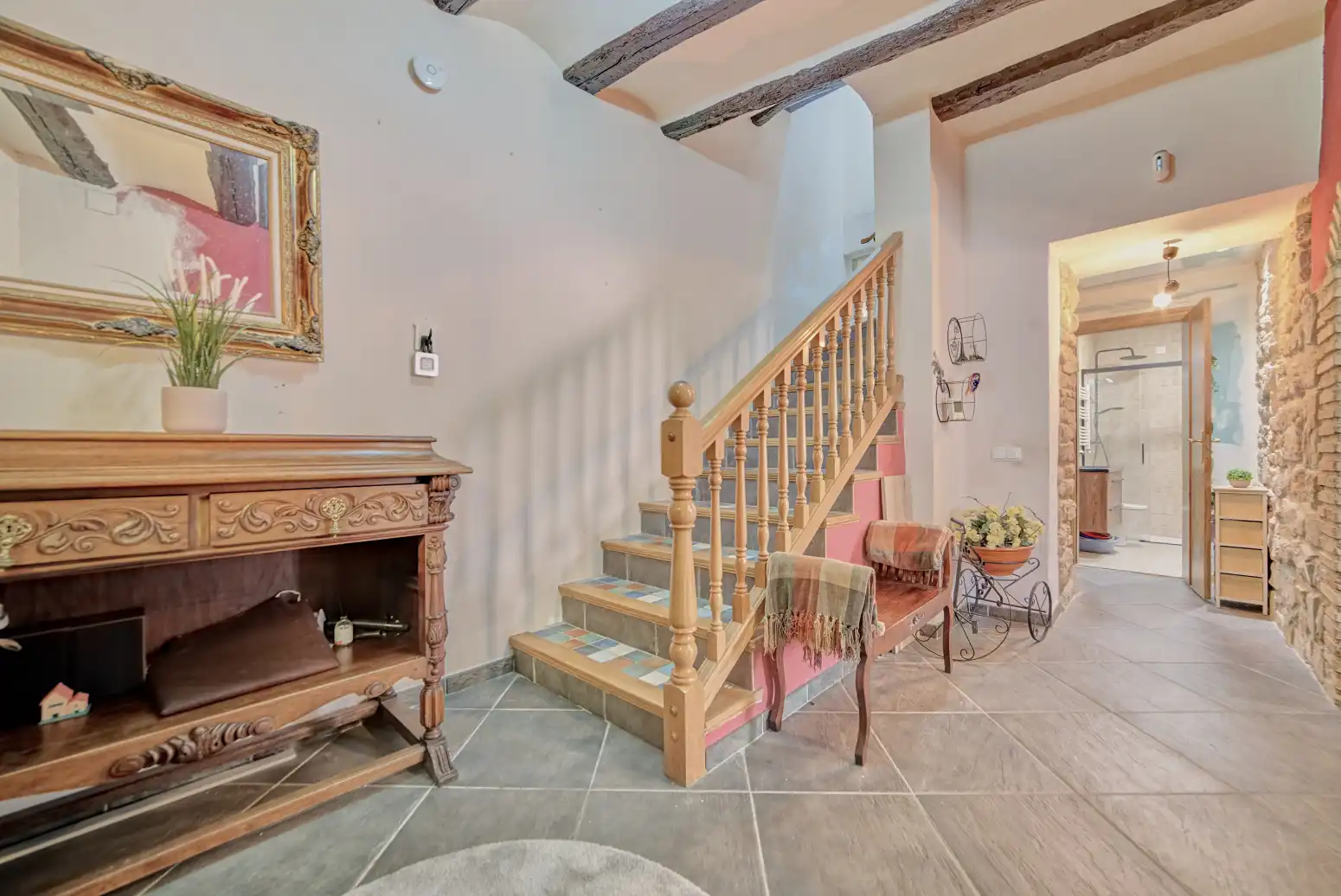 Casa adosada en venta en Artajona con Calefacción, Parquet y Terraza