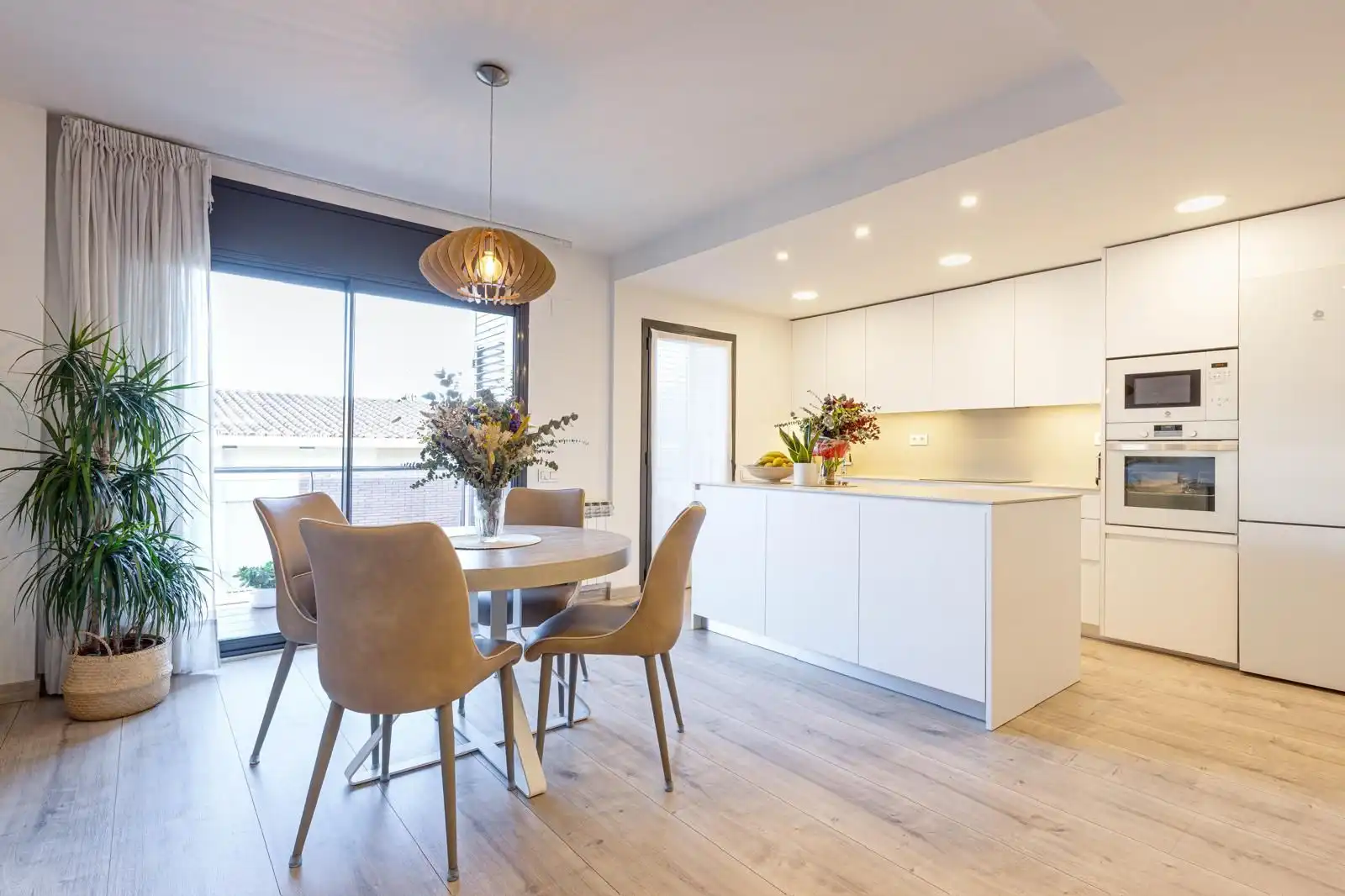 Kitchen of Flat for sale in Sant Joan Despí  with Air Conditioner, Heating and Private garden