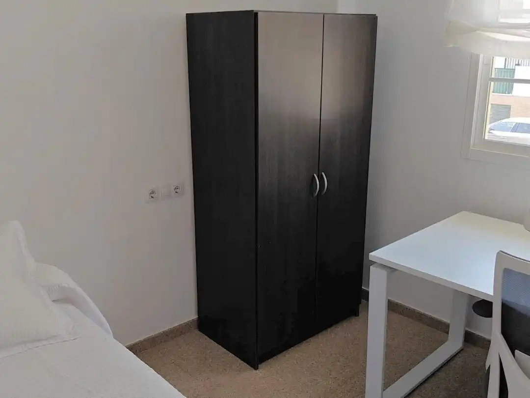 Bedroom of Flat for share in Almendralejo  with Air Conditioner and Furnished