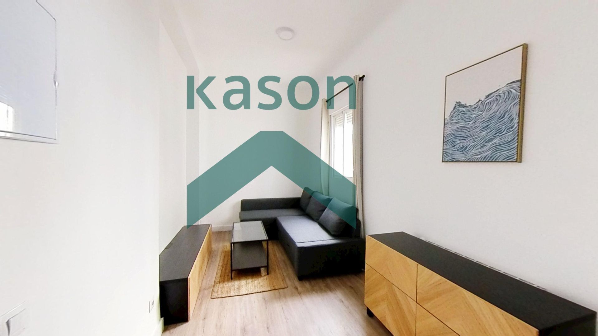 Sala de estar de Piso en venta en  Madrid Capital con Calefacción