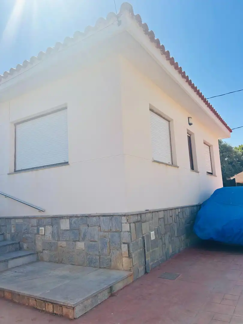 Vista exterior de Casa o chalet en venta en Cartagena con Aire acondicionado, Jardín privado y Terraza
