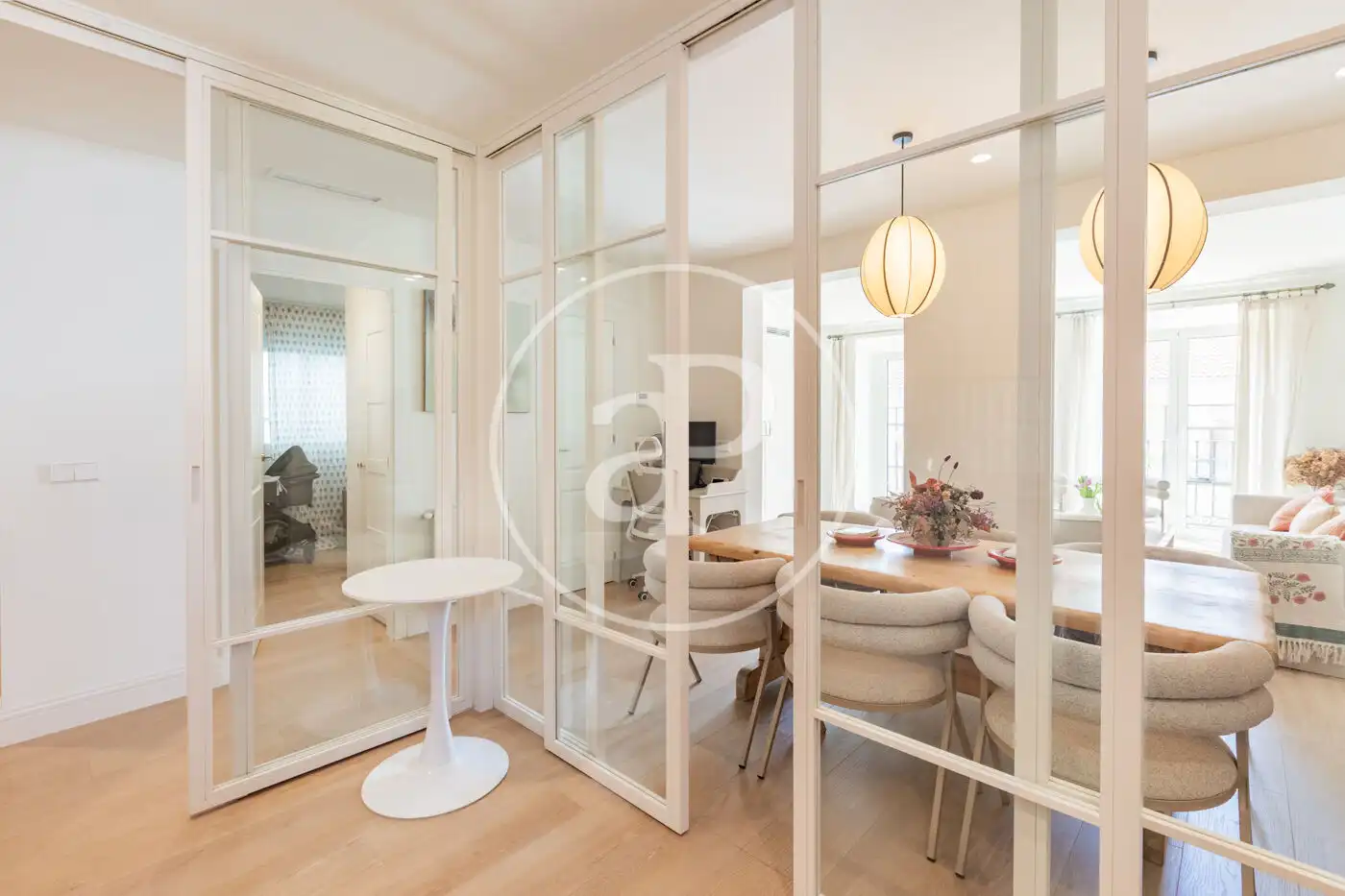 Dining room of Flat for sale in Madrid  with Air Conditioner, Heating and Storage room