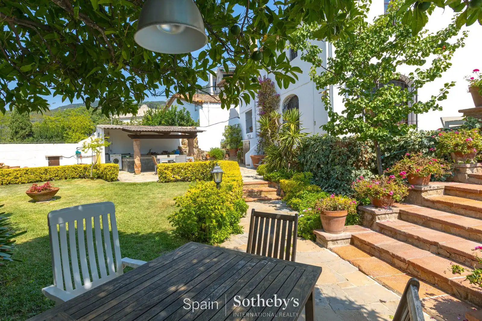 Jardín de Casa o chalet en venta en Cabrera de Mar con Calefacción, Jardín privado y Trastero