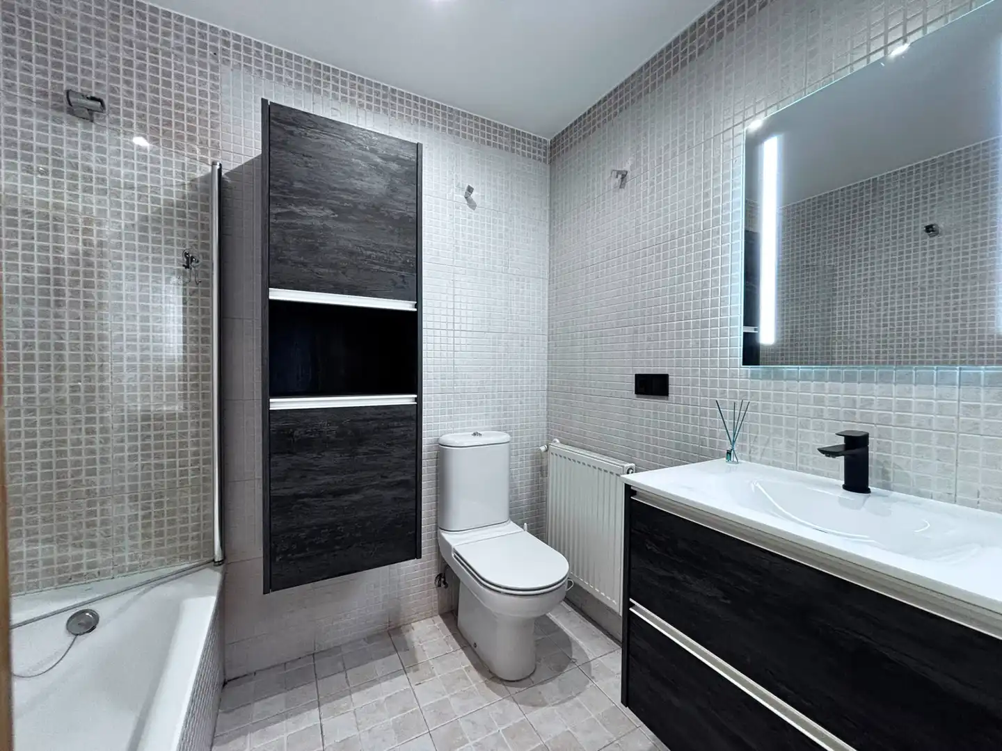 Bany de Apartament de lloguer en Burgos amb Calefacció i Moblat