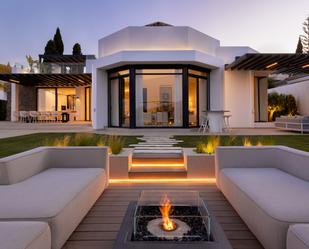 Terrace of House or chalet for sale in Marbella  with Air Conditioner, Private garden and Terrace