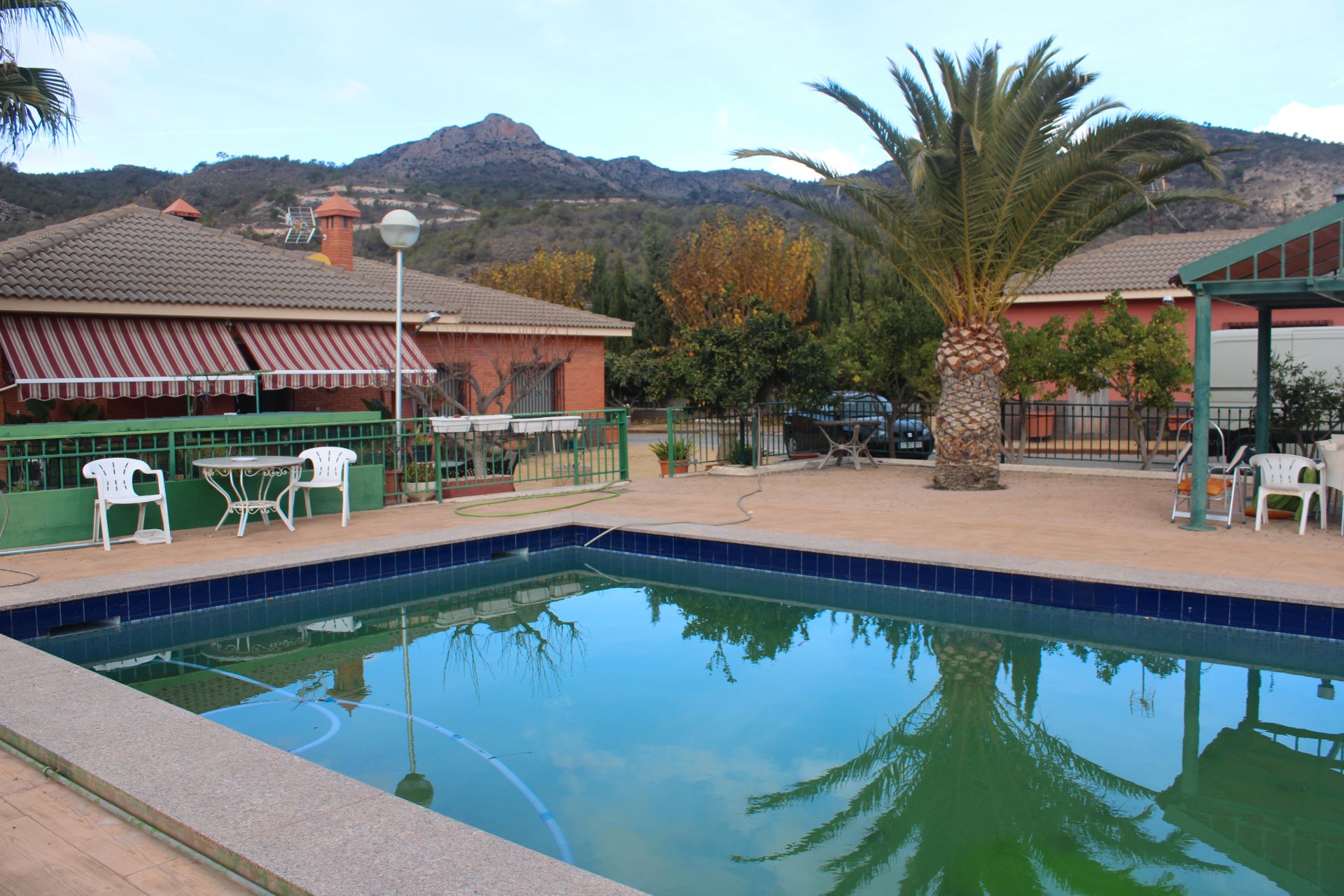 Swimming pool of House or chalet for sale in Sax  with Private garden, Swimming Pool and Furnished