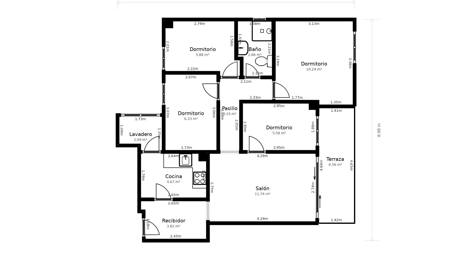 Apartamento de alquiler en Villayuventus - Renfe