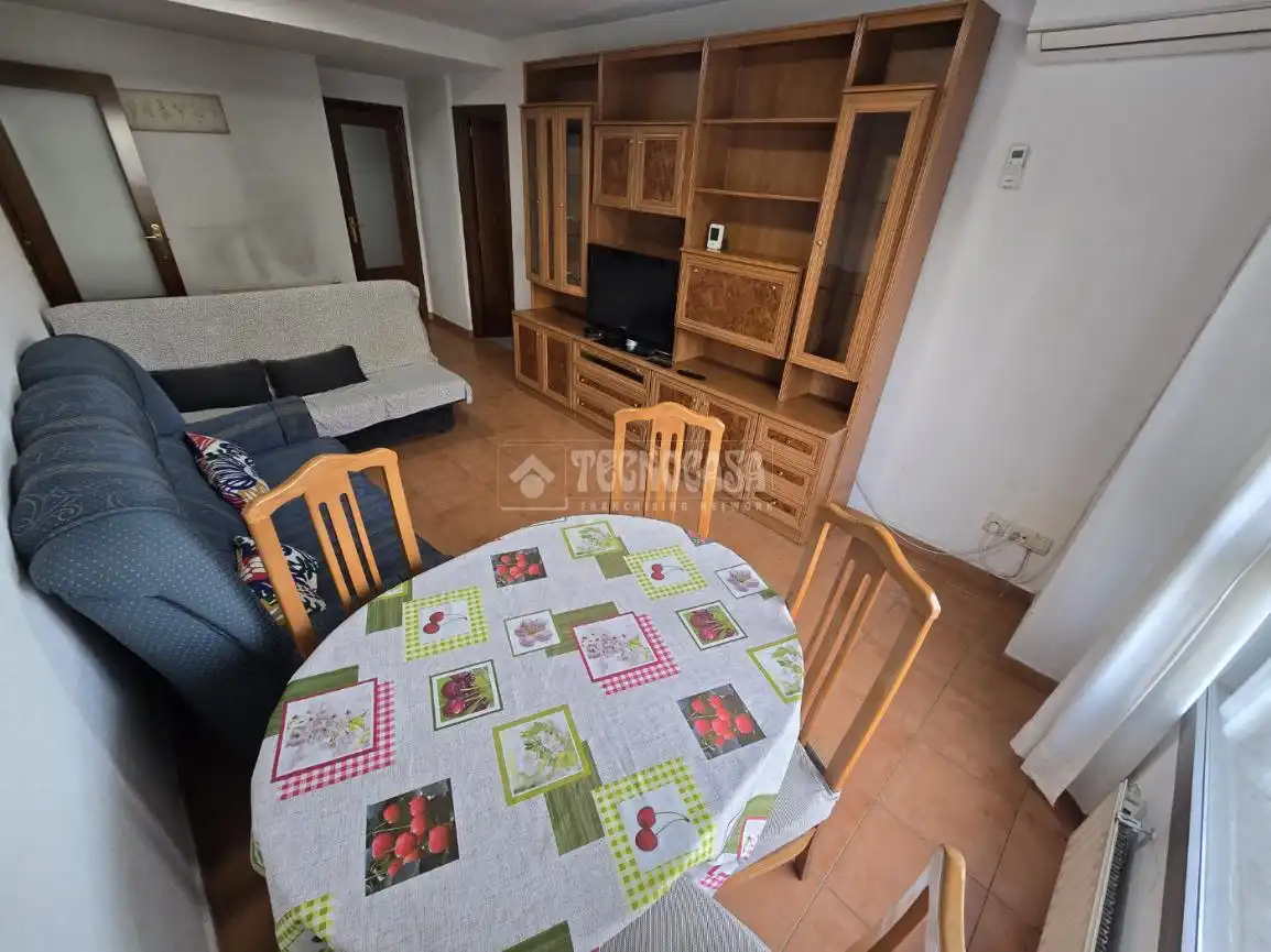 Living room of Flat for sale in Madrid  with Air Conditioner, Heating and Furnished