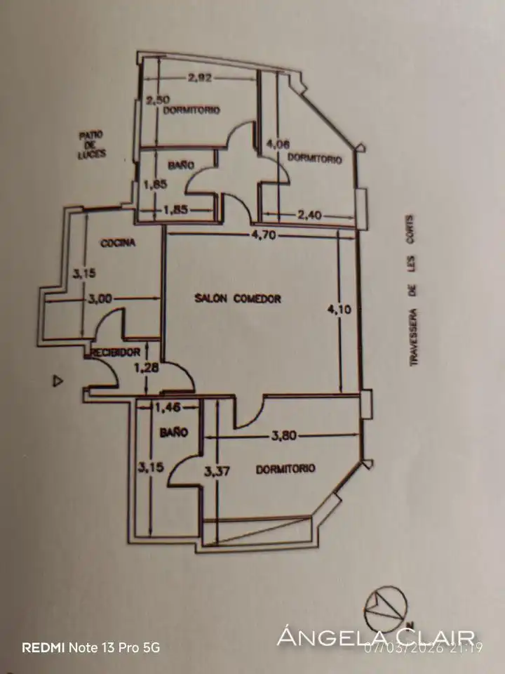 Piso en venta en Barcelona con Aire acondicionado, Calefacción y Parquet