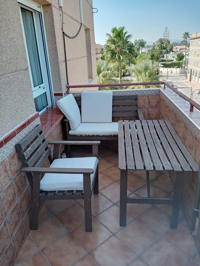 Terrasse von Wohnungen zum Verkauf in Málaga mit Klimaanlage, Privatgarten und Abstellraum