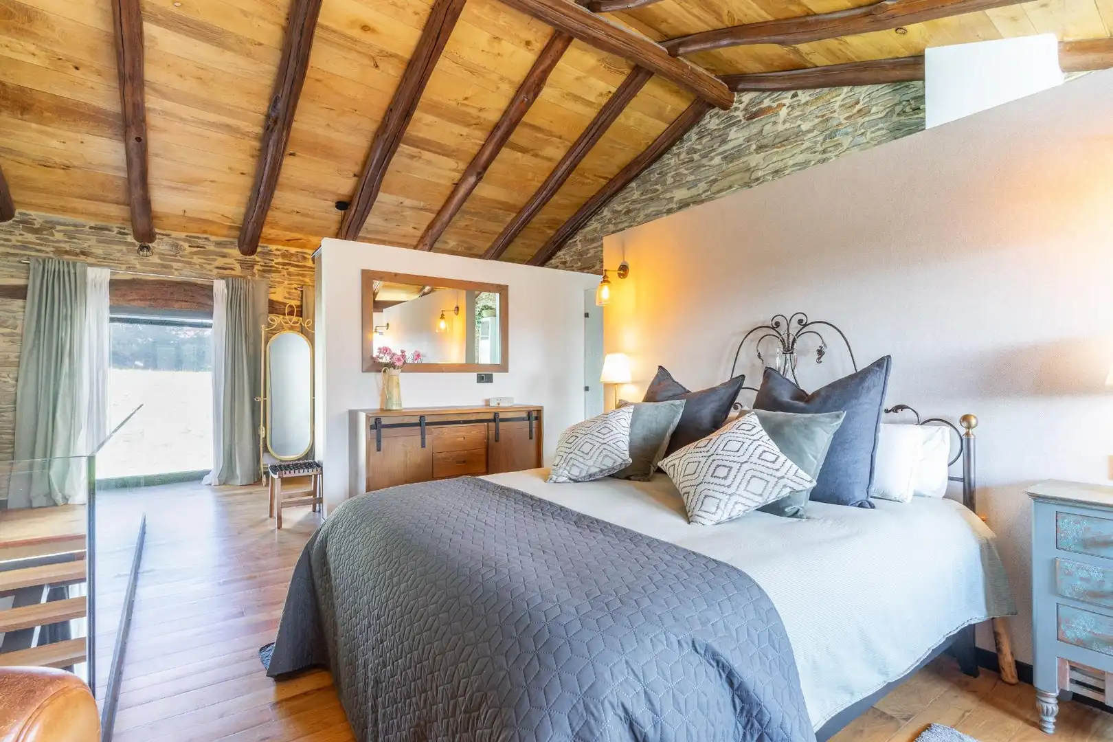 Habitación de Casa o chalet en venta en Lugo con Calefacción, Jardín privado y Jacuzzi