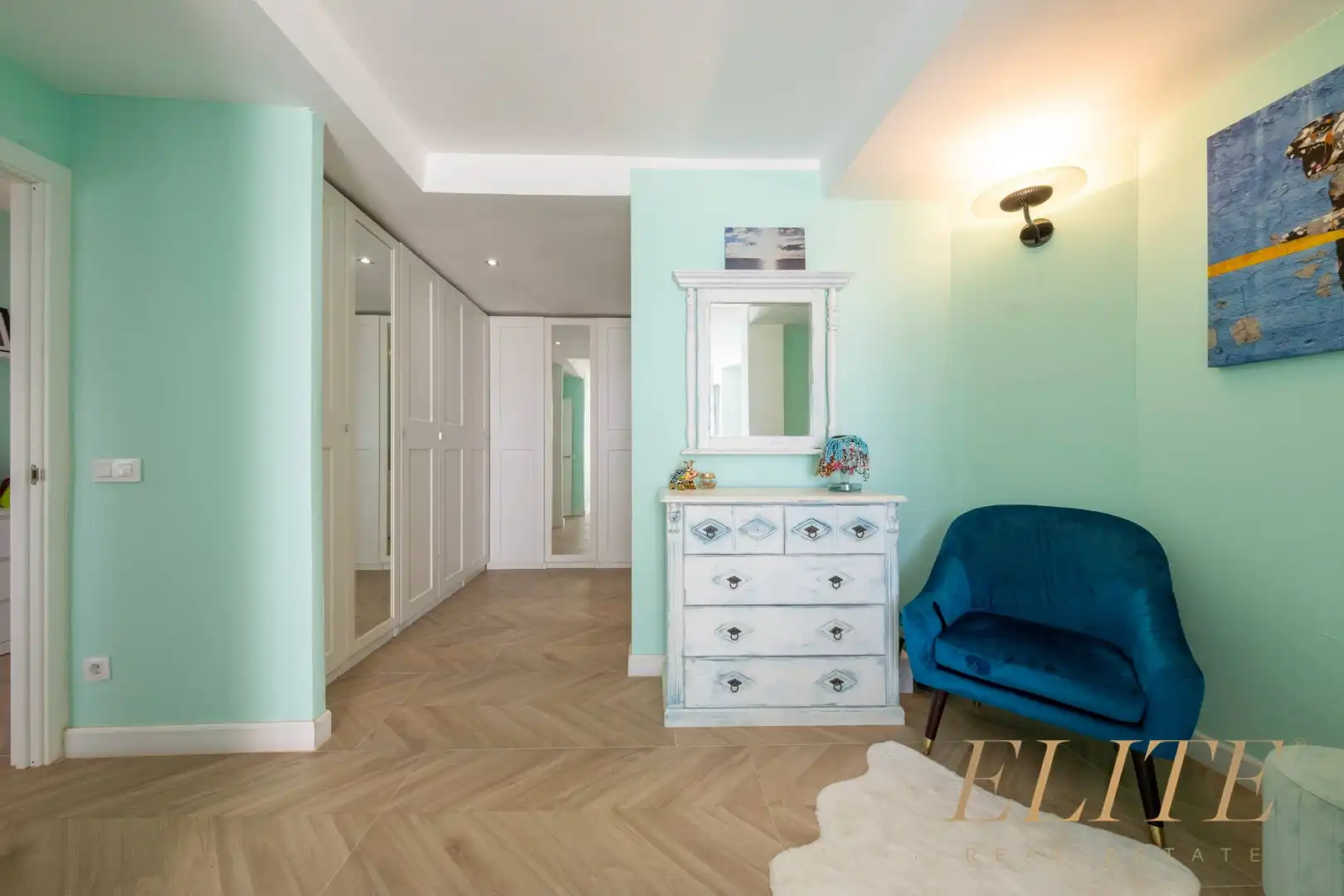 Schlafzimmer von Einfamilien-Reihenhaus zum Verkauf in Mogán mit Klimaanlage, Heizung und Terrasse