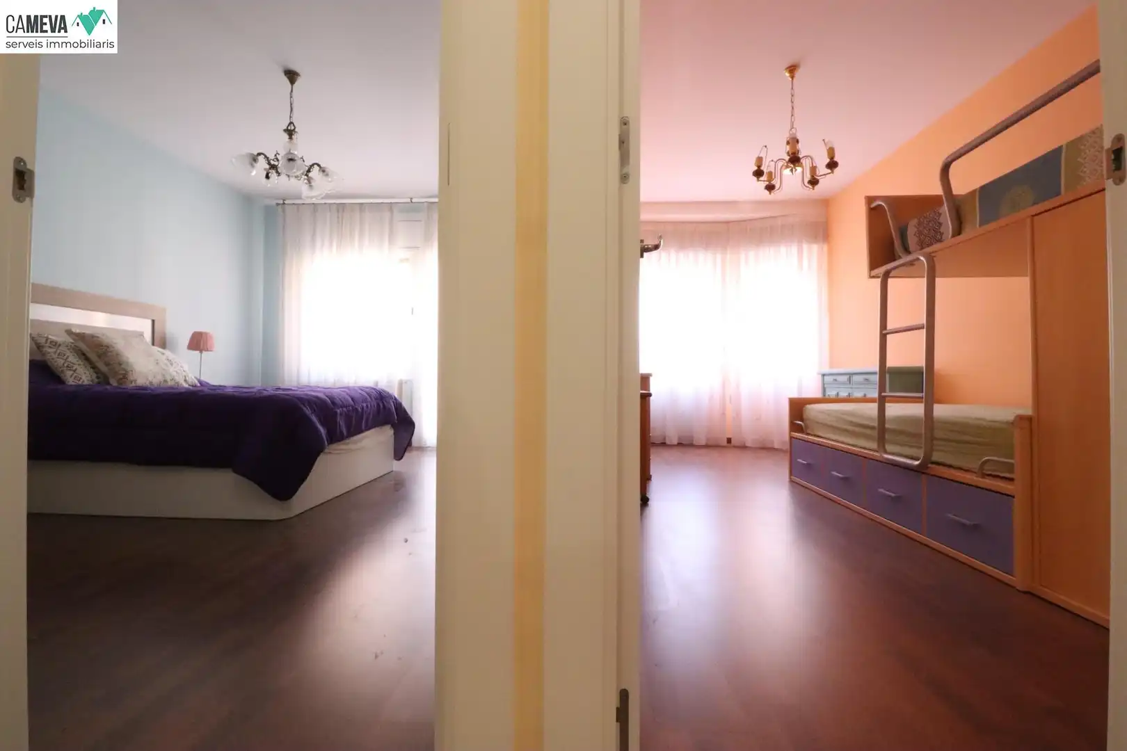 Dormitori de Pis en venda en Sabadell amb Calefacció, Parquet i Terrassa