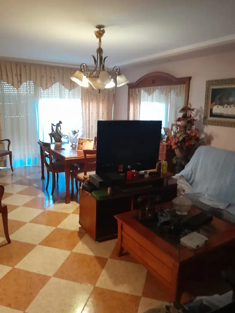 Sala de estar de Ático en venta en San Vicente del Raspeig / Sant Vicent del Raspeig con Aire acondicionado, Calefacción y Amueblado