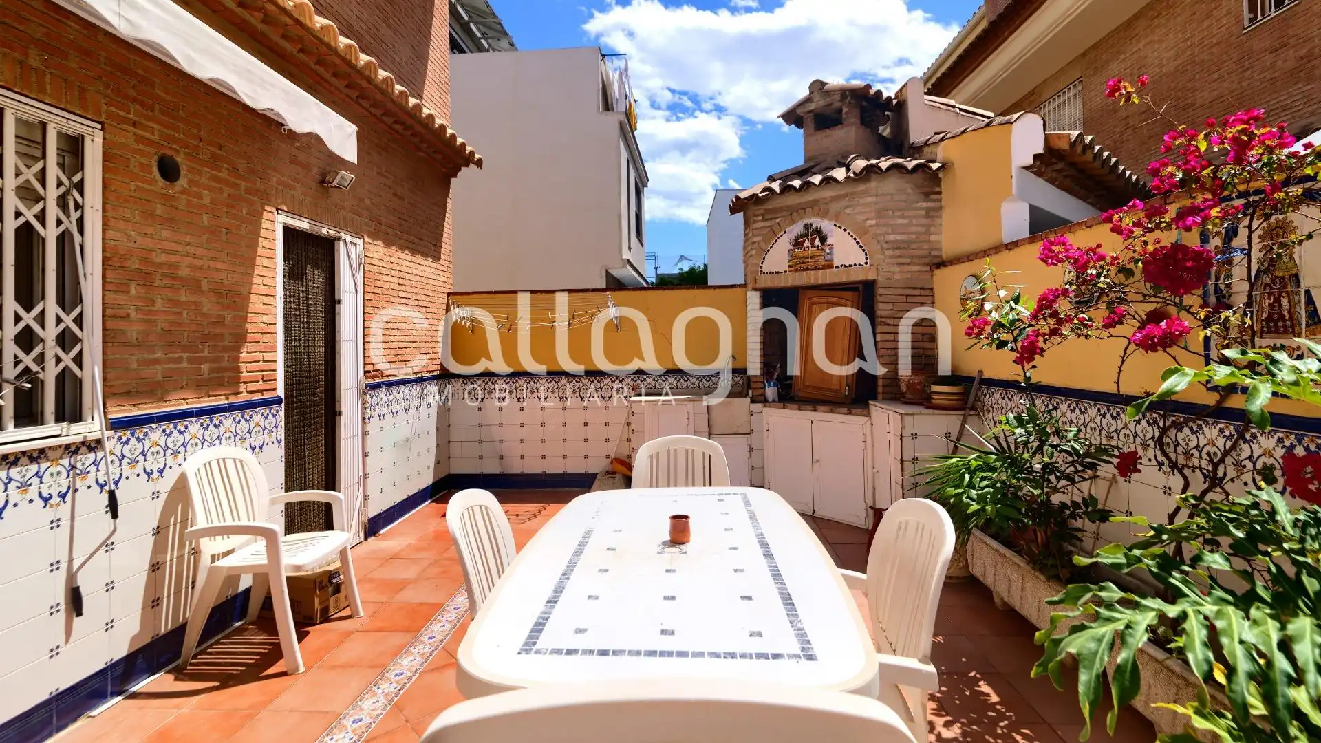 Terrassa de Casa adosada en venda en Sedaví amb Aire condicionat, Calefacció i Terrassa