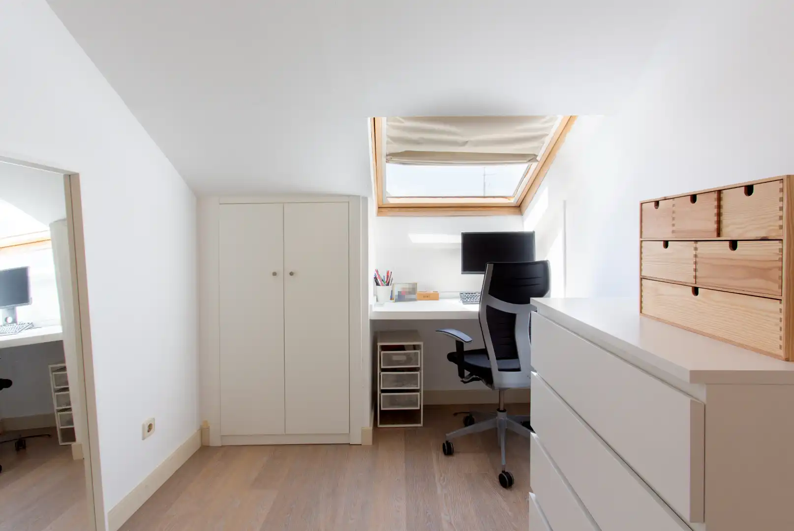Habitación de Dúplex de alquiler en Madrid con Aire acondicionado y Amueblado