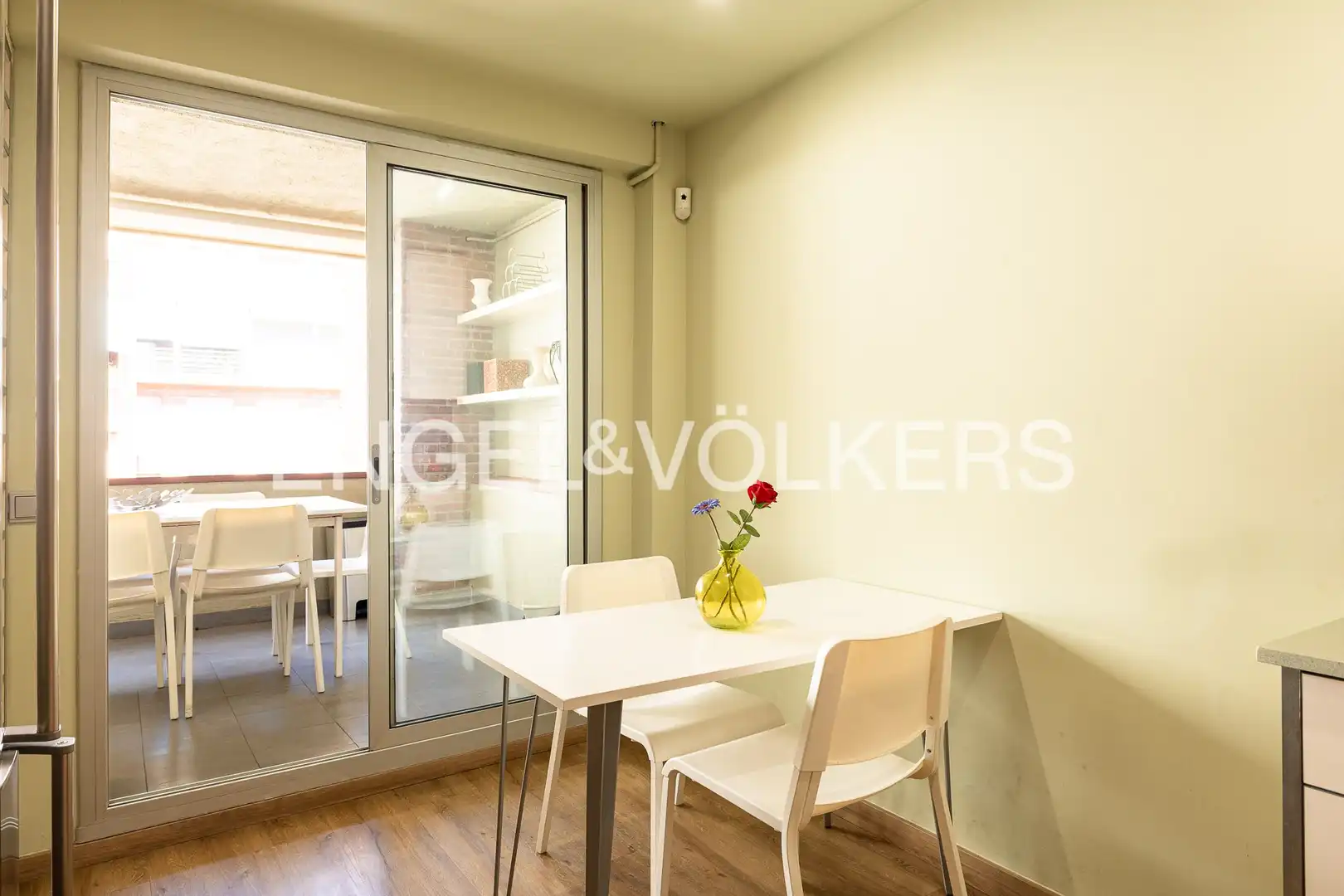 Balcony of Flat for rent in Barcelona  with Air Conditioner, Heating and Terrace