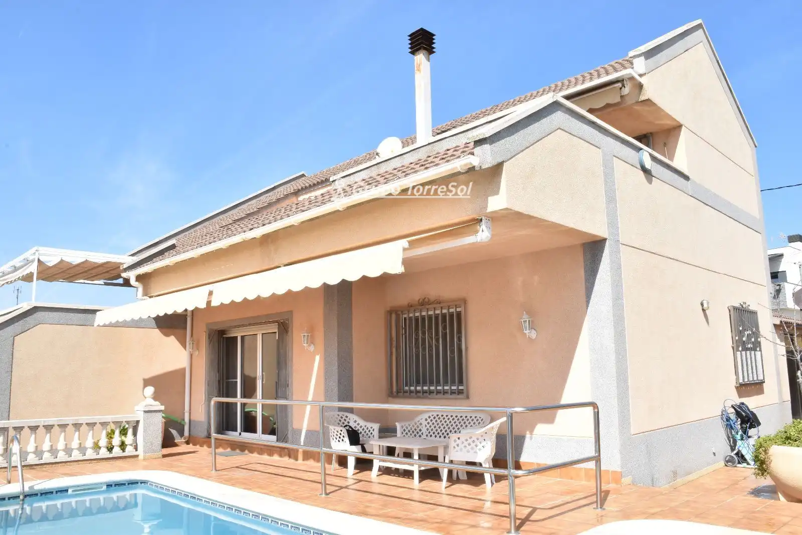 Exterior view of Houses for sale in Calafell  with Heating, Storage room and Swimming Pool