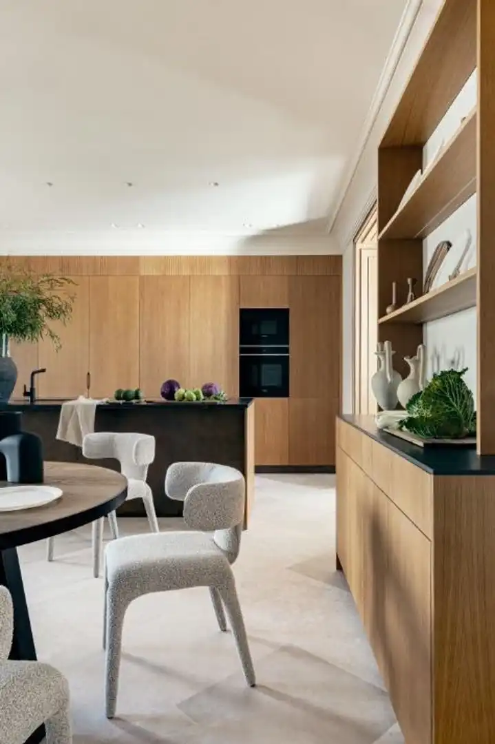 Kitchen of Flat for sale in Madrid  with Air Conditioner, Heating and Terrace