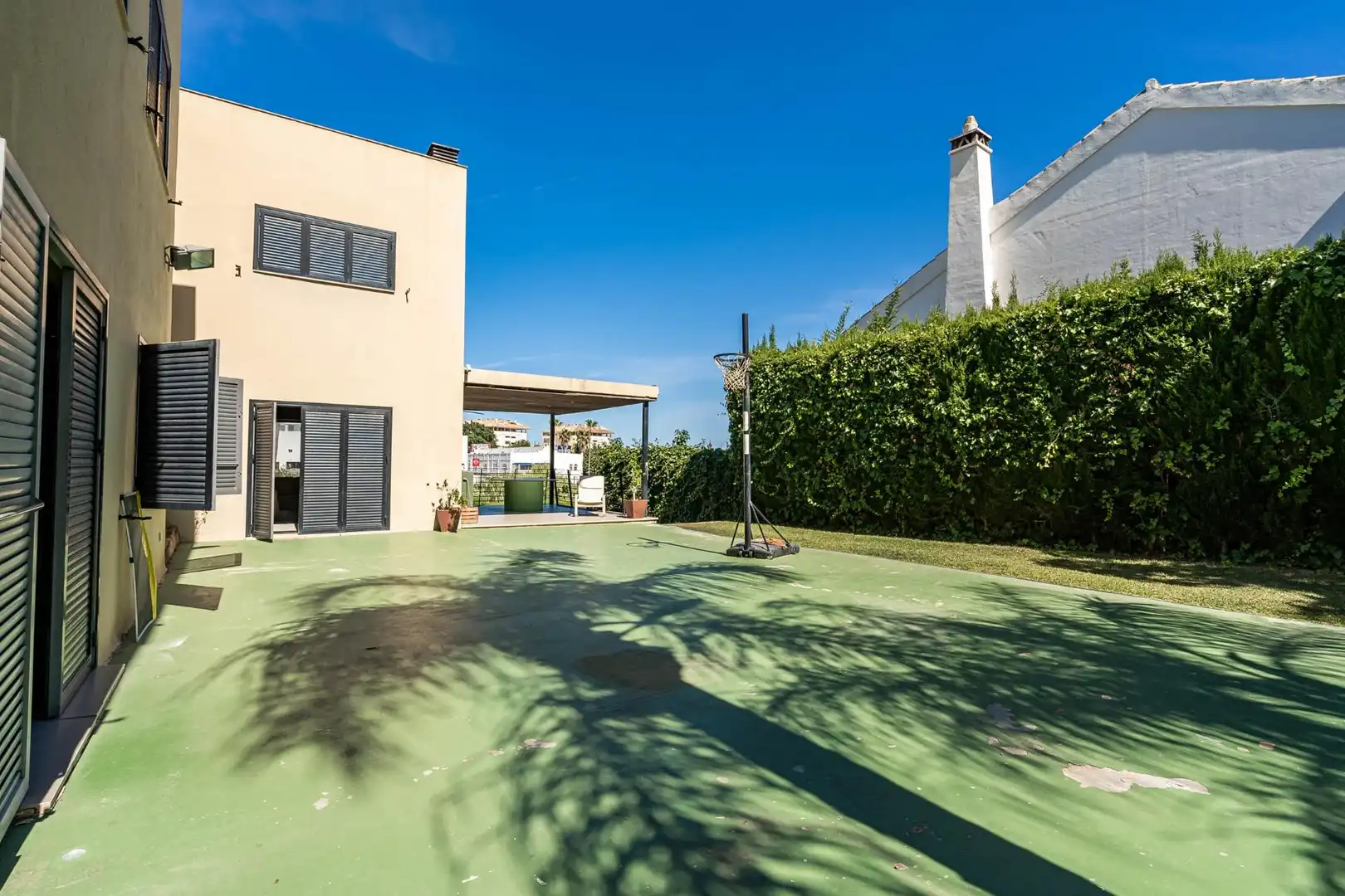 Exterior view of Houses for sale in Mijas  with Air Conditioner, Heating and Private garden