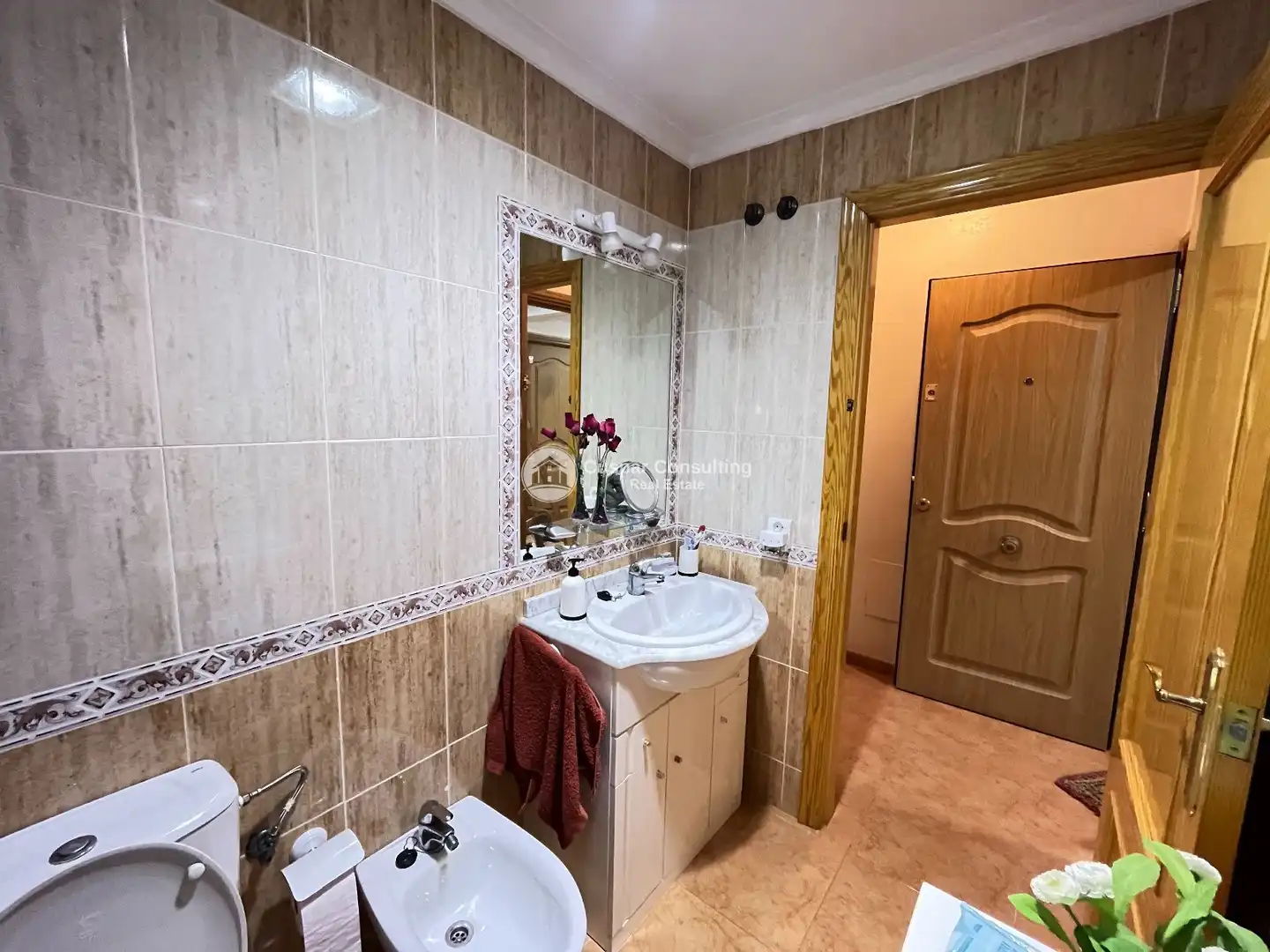 Baño de Apartamento en venta en Los Alcázares con Terraza, Amueblado y Balcón