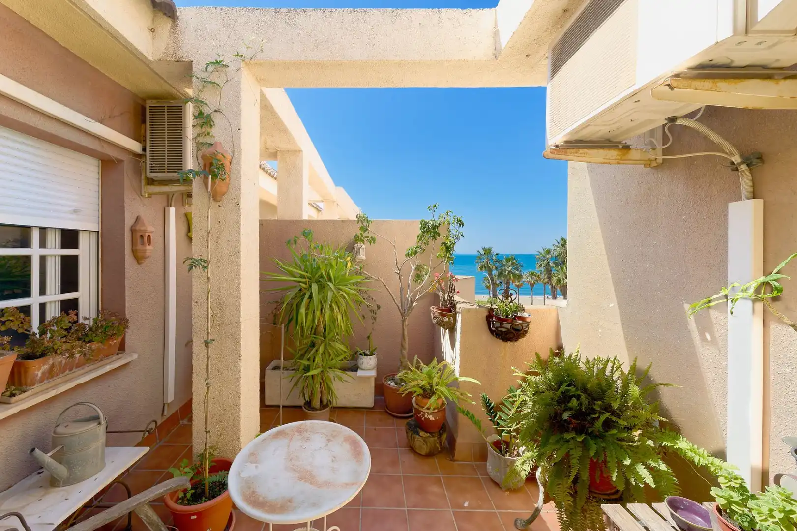 Terrasse von Dachboden zum Verkauf in Málaga mit Klimaanlage und Terrasse
