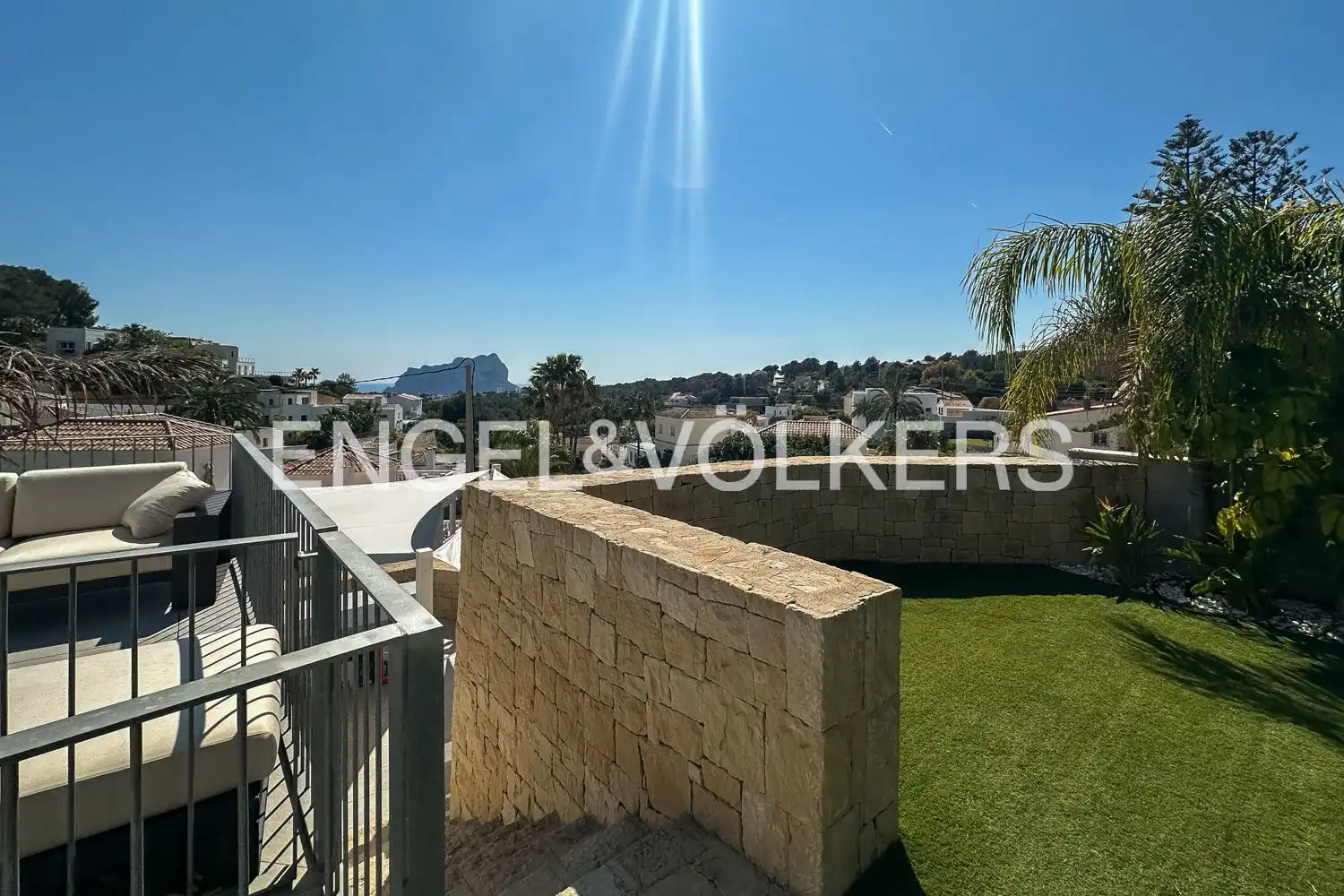 Terraza de Casa o chalet de alquiler en Jávea / Xàbia con Aire acondicionado, Calefacción y Jardín privado