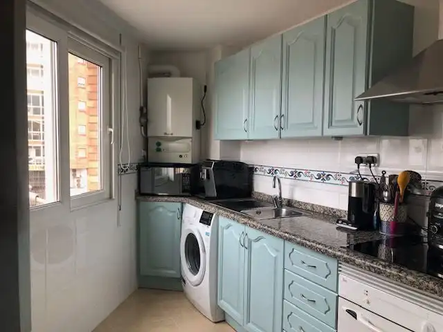 Cuina de Apartament en venda en Calpe / Calp amb Aire condicionat, Calefacció i Terrassa