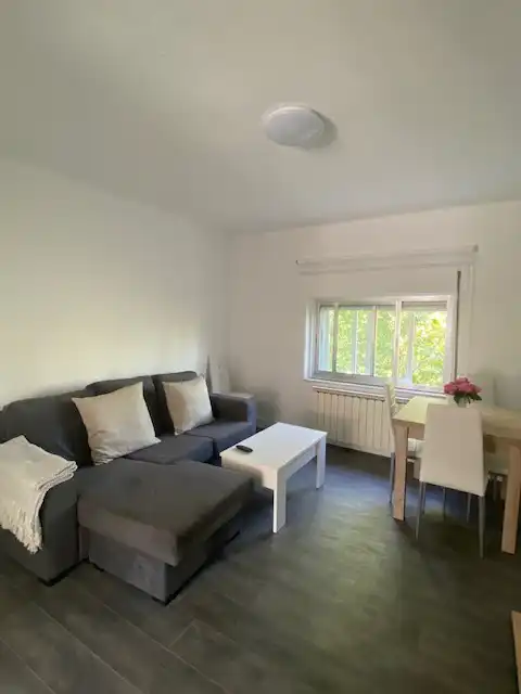 Bedroom of Flat for rent in Salamanca  with Heating, Parquet flooring and Furnished