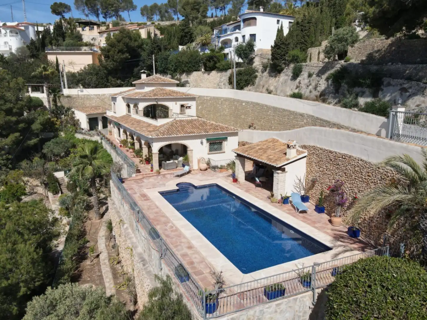 Villa mit Pool zum Verkauf in La Fustera, imagen 2