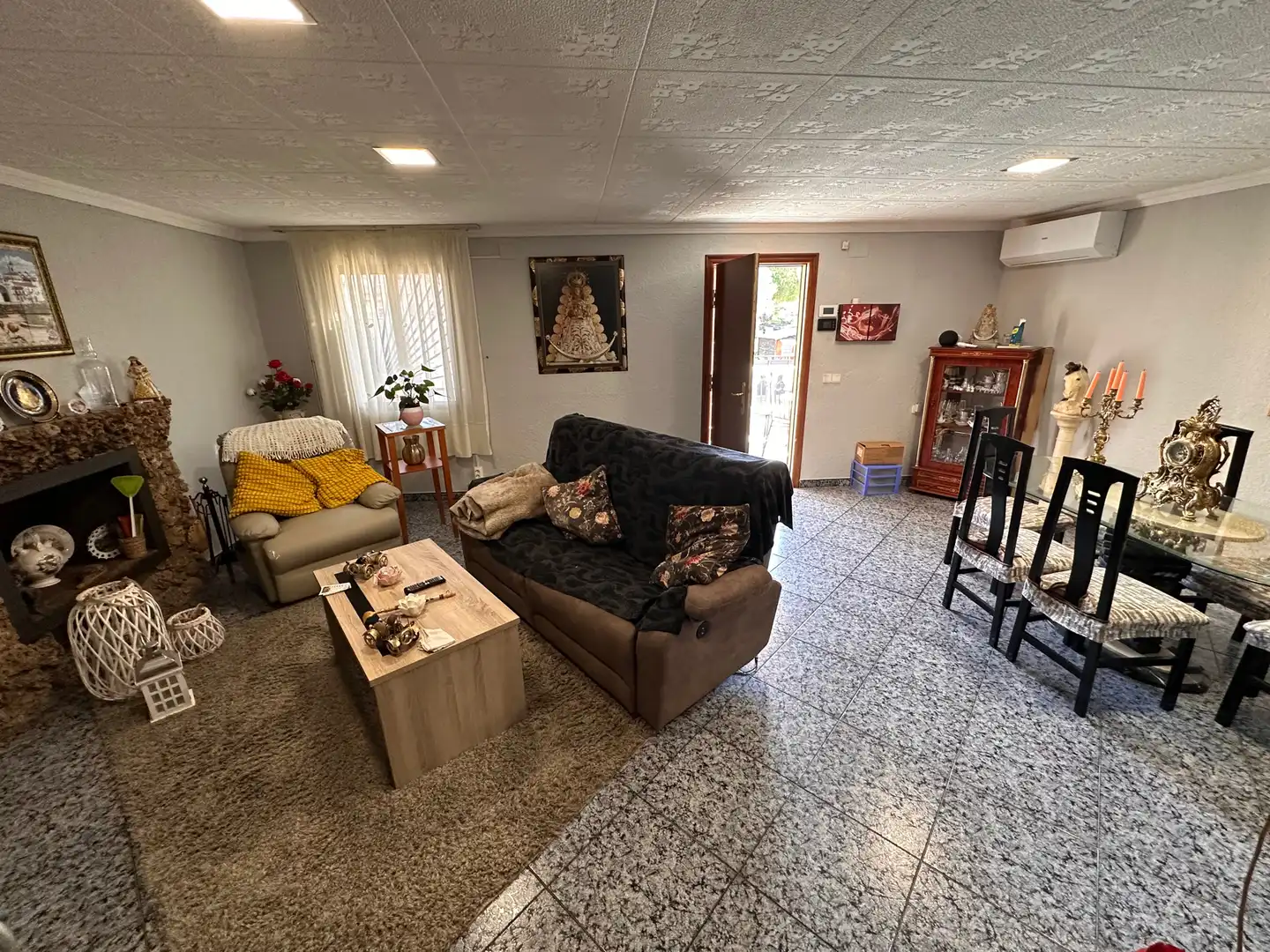Sala de estar de Casa o chalet en venta en Els Pallaresos con Aire acondicionado, Calefacción y Jardín privado