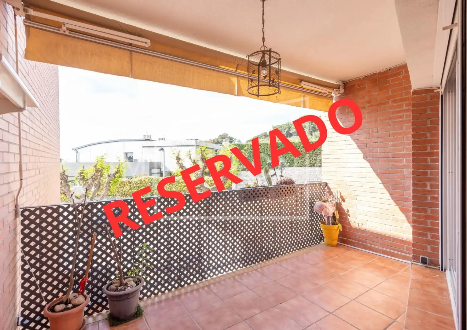 Terrasse von Einfamilien-Reihenhaus zum Verkauf in Caldes d'Estrac mit Klimaanlage, Heizung und Terrasse
