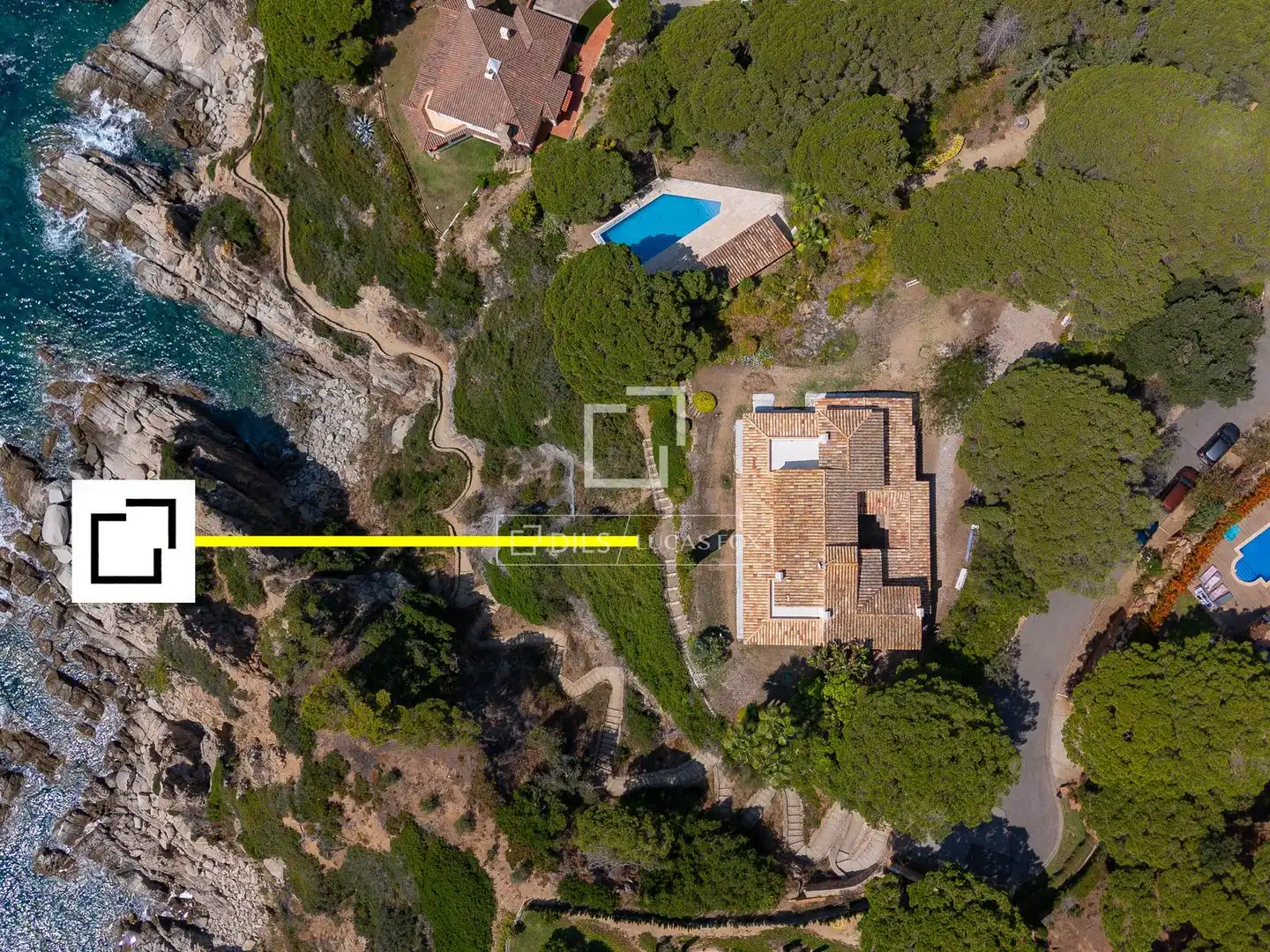 Haus oder Chalet zum Verkauf in Lloret de Mar mit Klimaanlage, Heizung und Privatgarten