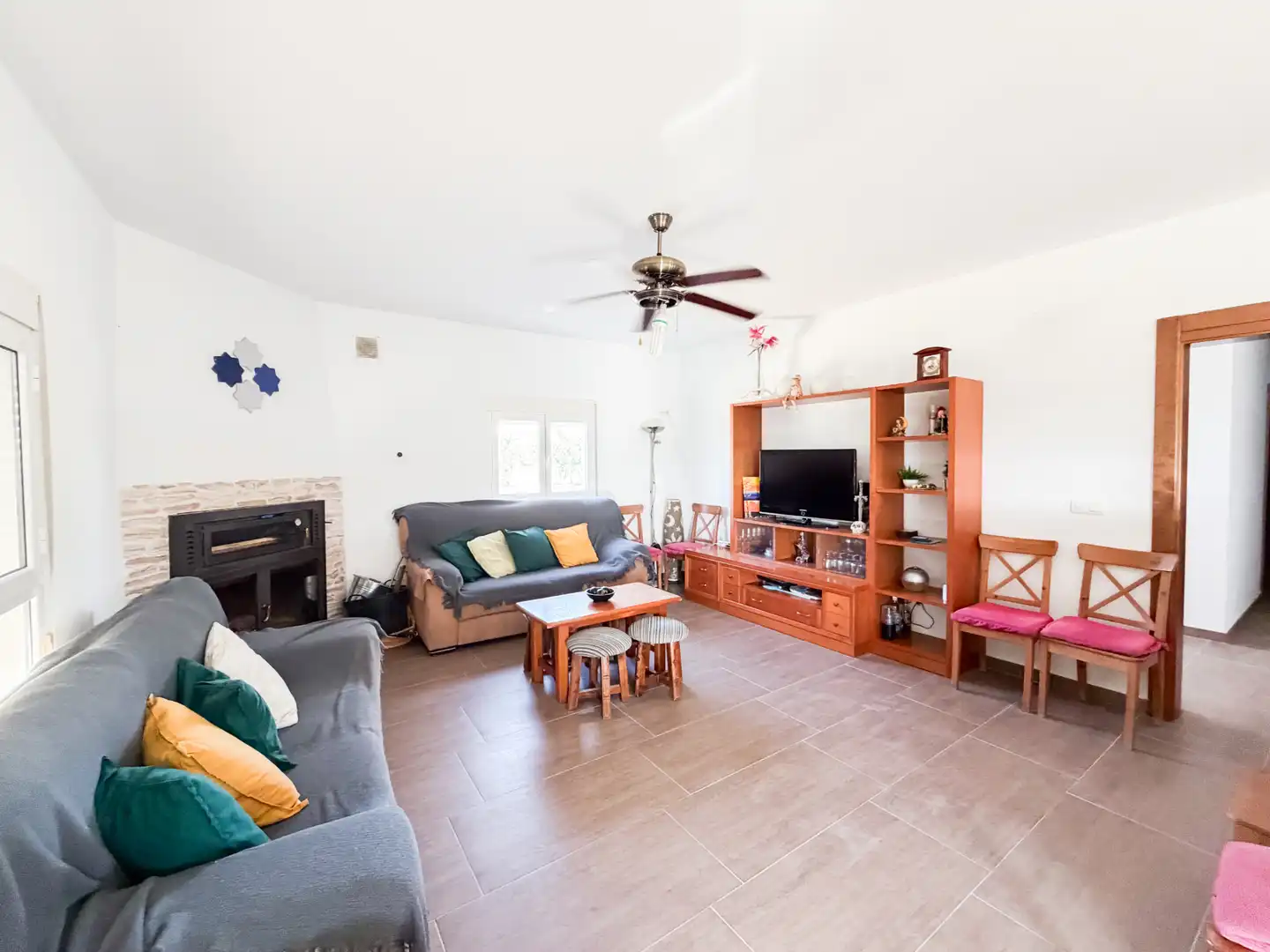 Living room of Houses for sale in Zújar  with Private garden, Terrace and Storage room
