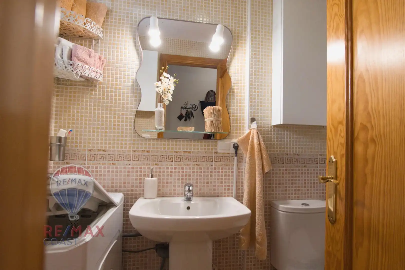Baño de Dúplex en venta en Algarrobo con Aire acondicionado, Terraza y Amueblado
